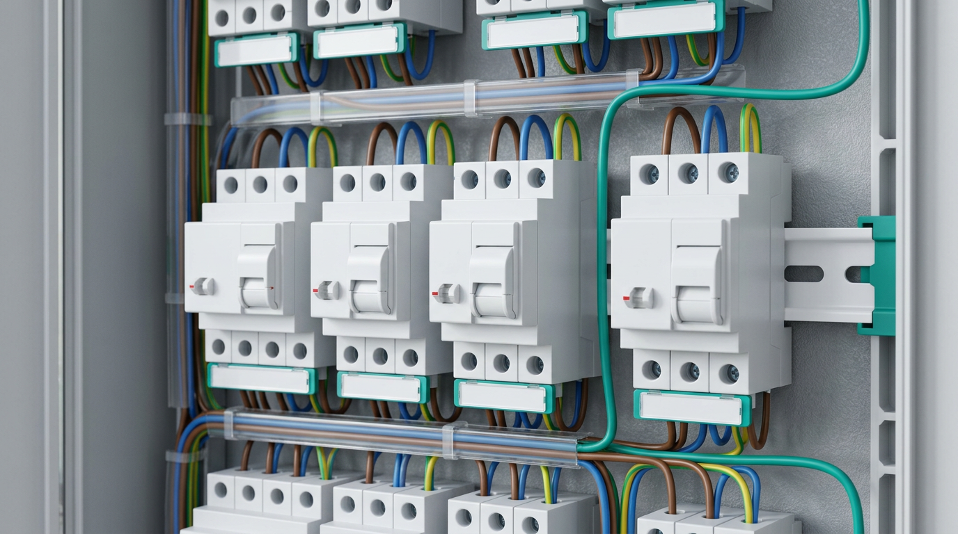 Illustration of electrical safety checks and correct product selection