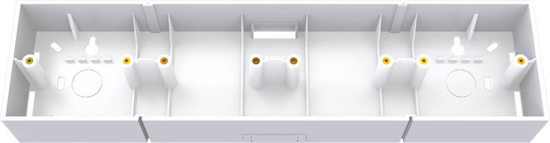 Akij 4 Gang Back Box - FGBBOX10161