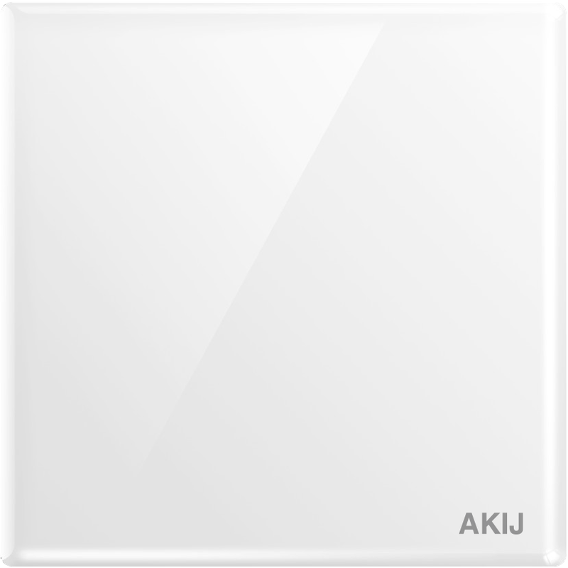 Akij Divine Blank Plate -White - FDWBLP91895