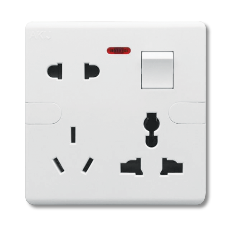 8 Pin Combination Socket With 13A - FG8PCS11134