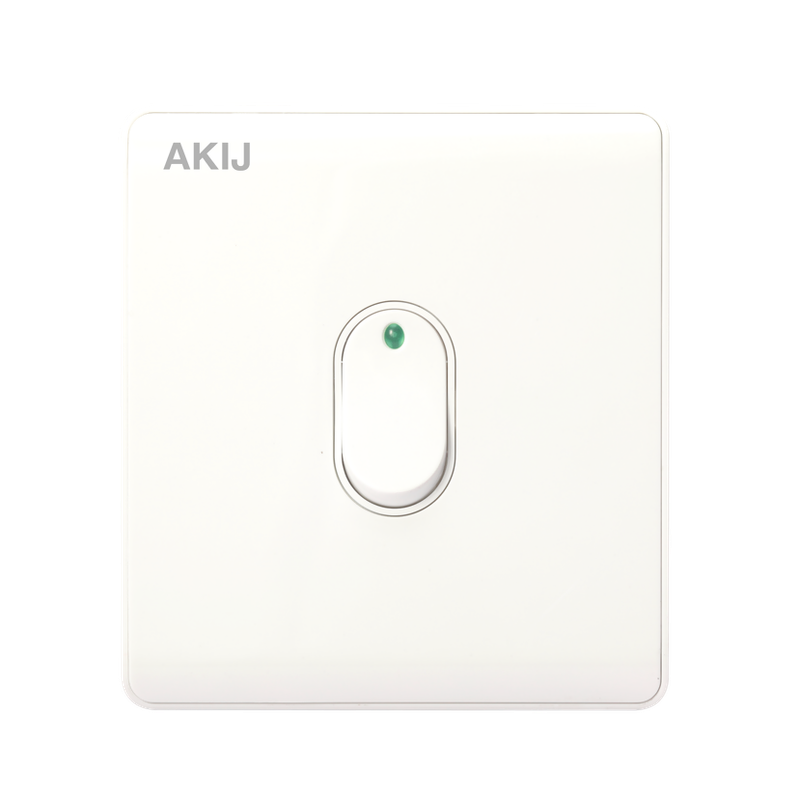 Akij Elite 1 Gang 1 Way Switch - FGE1G1W1854