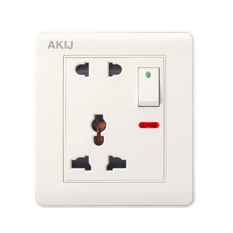 Akij Elite Multi Socket With Switch 13A - FGEMSS01872