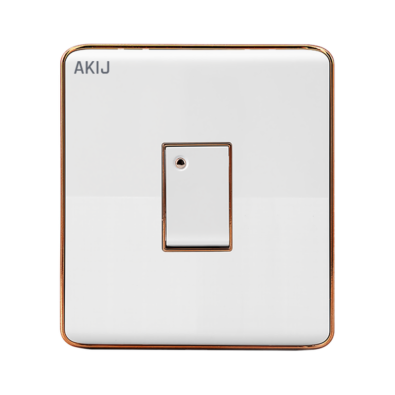 Akij Delight 1 Gang 2 Way Switch - FGD1G2W0024