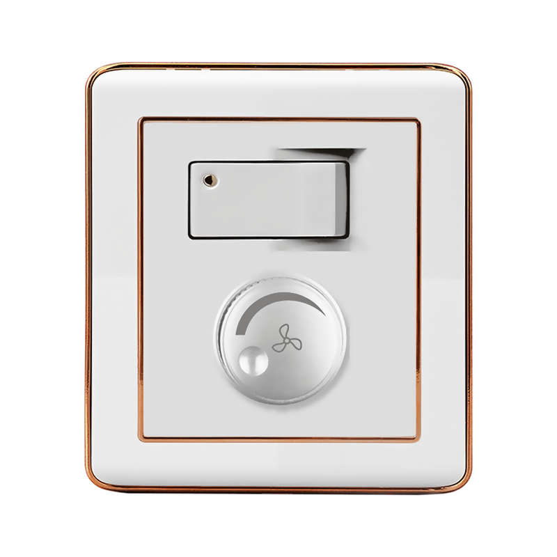 Akij Delight Fan Dimmer With 2 Way Switch - FGDD2W91027