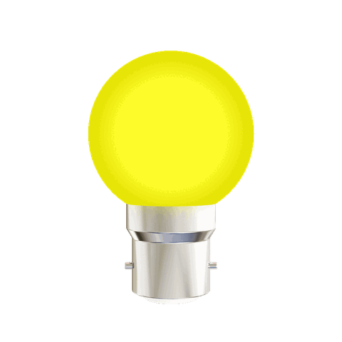 Akij LED Dim Light 0.5W Yellow B22 - FGLDHYB0089