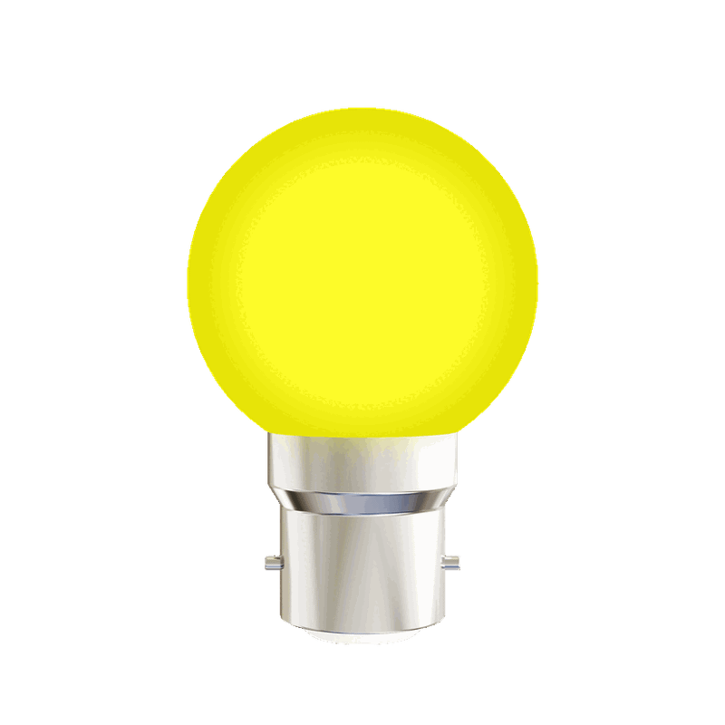 Akij LED Dim Light 0.5W Yellow B22 - FGLDHYB0089