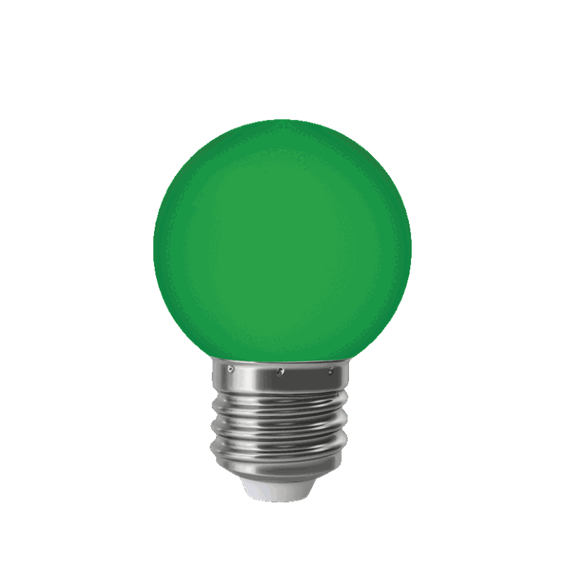 Akij LED Dim Light 0.5W Green E27 - FGLDHGE0088