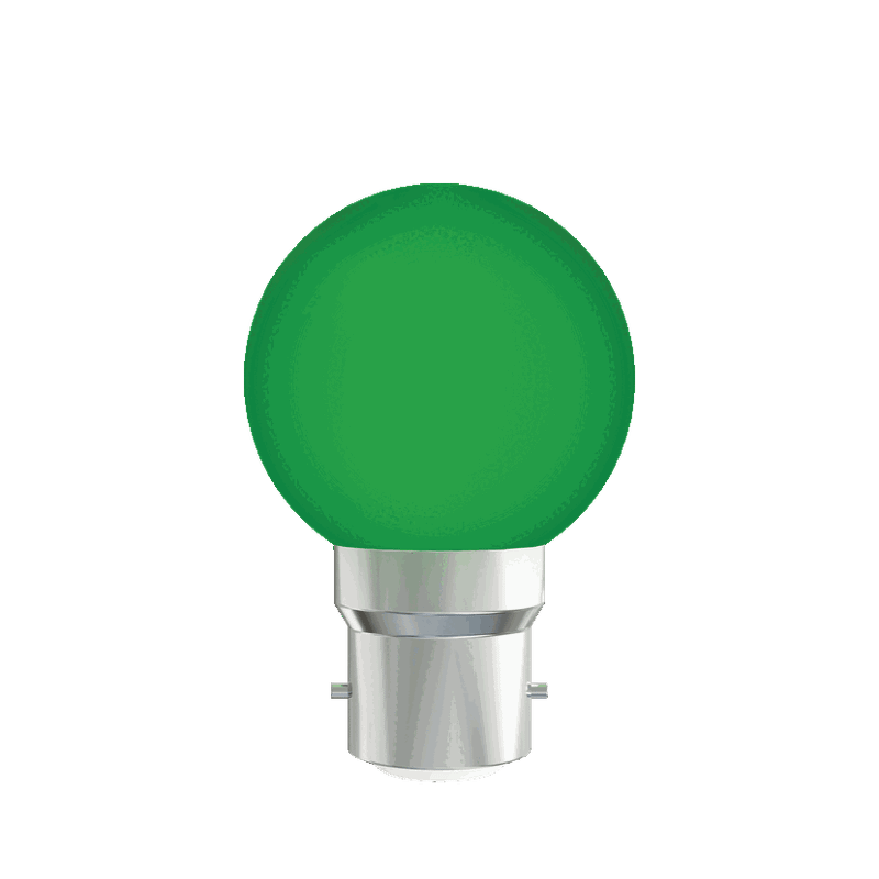 Akij LED Dim Light 0.5W Green B22 - FGLDHGB0087