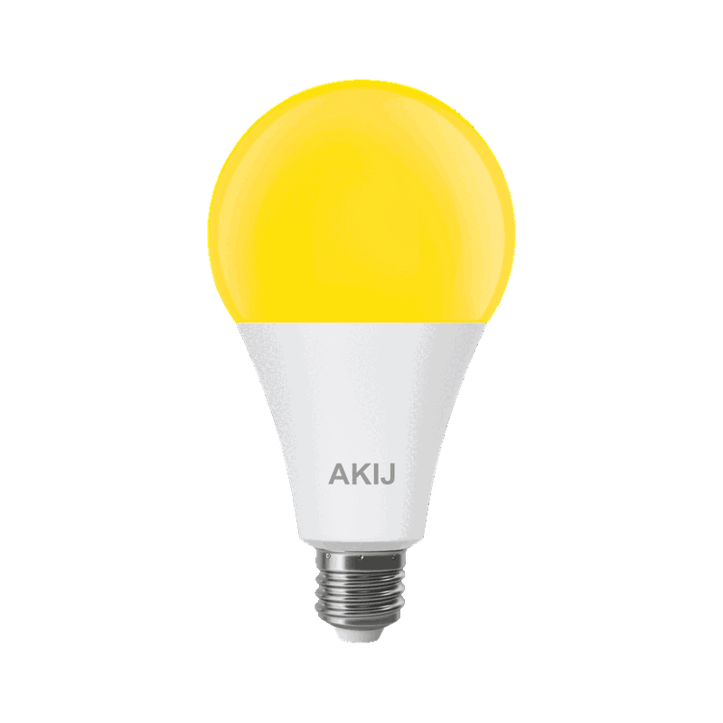 Akij Super Color AC LED Bulb-12W E27 Yellow - FGLE1210628