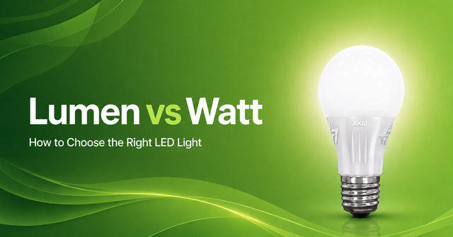 Lumen vs Watt: How to Choose the Right LED Light