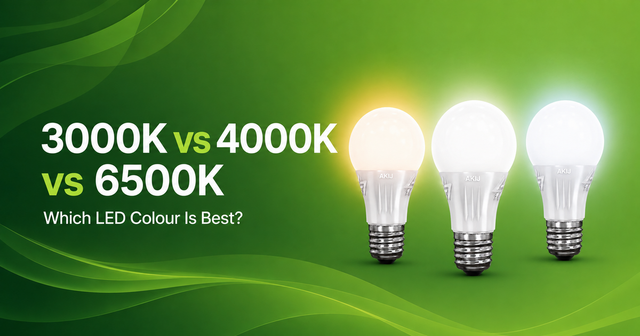 3000K vs 4000K vs 6500K: Which LED Colour Is Best?