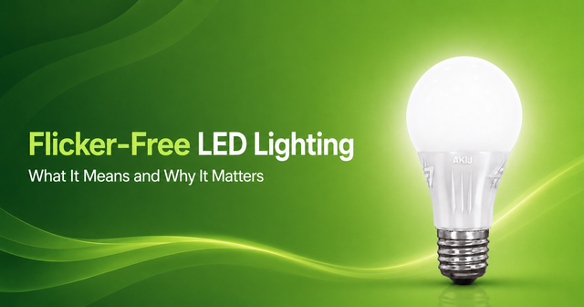 What Is Flicker-Free LED Lighting and Why Does It Matter?