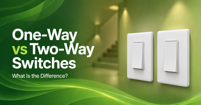 One-Way vs Two-Way Switches: What Is the Difference?