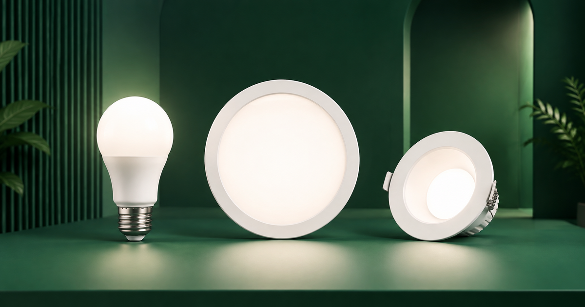 LED Bulb vs Panel Light vs Downlight: Which Should You Choose?