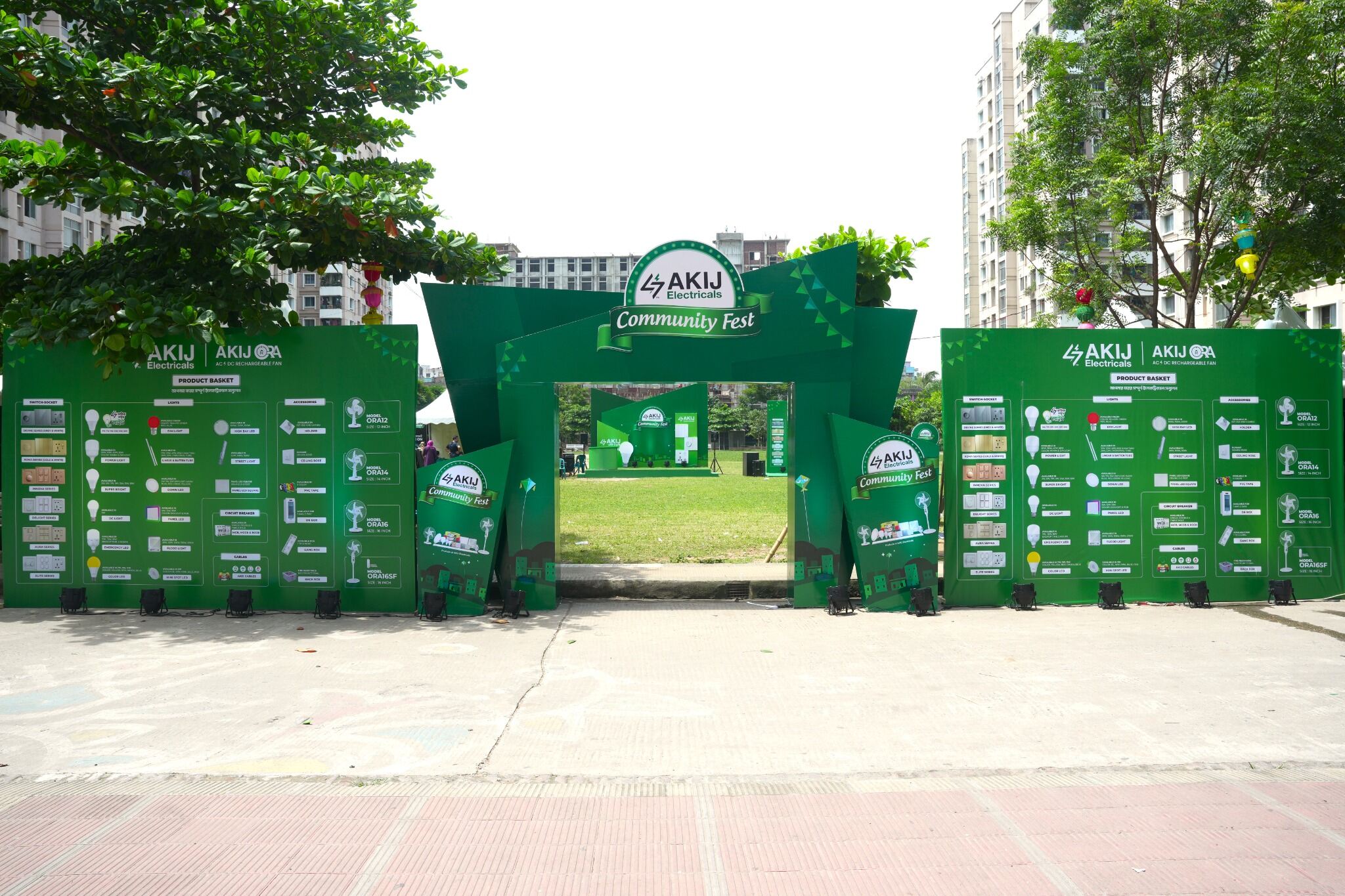 AKIJ Electricals Community Fest Successfully Held at Shopnonagar, Mirpur